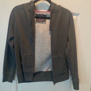 Nollie grey zip up sweatshirt